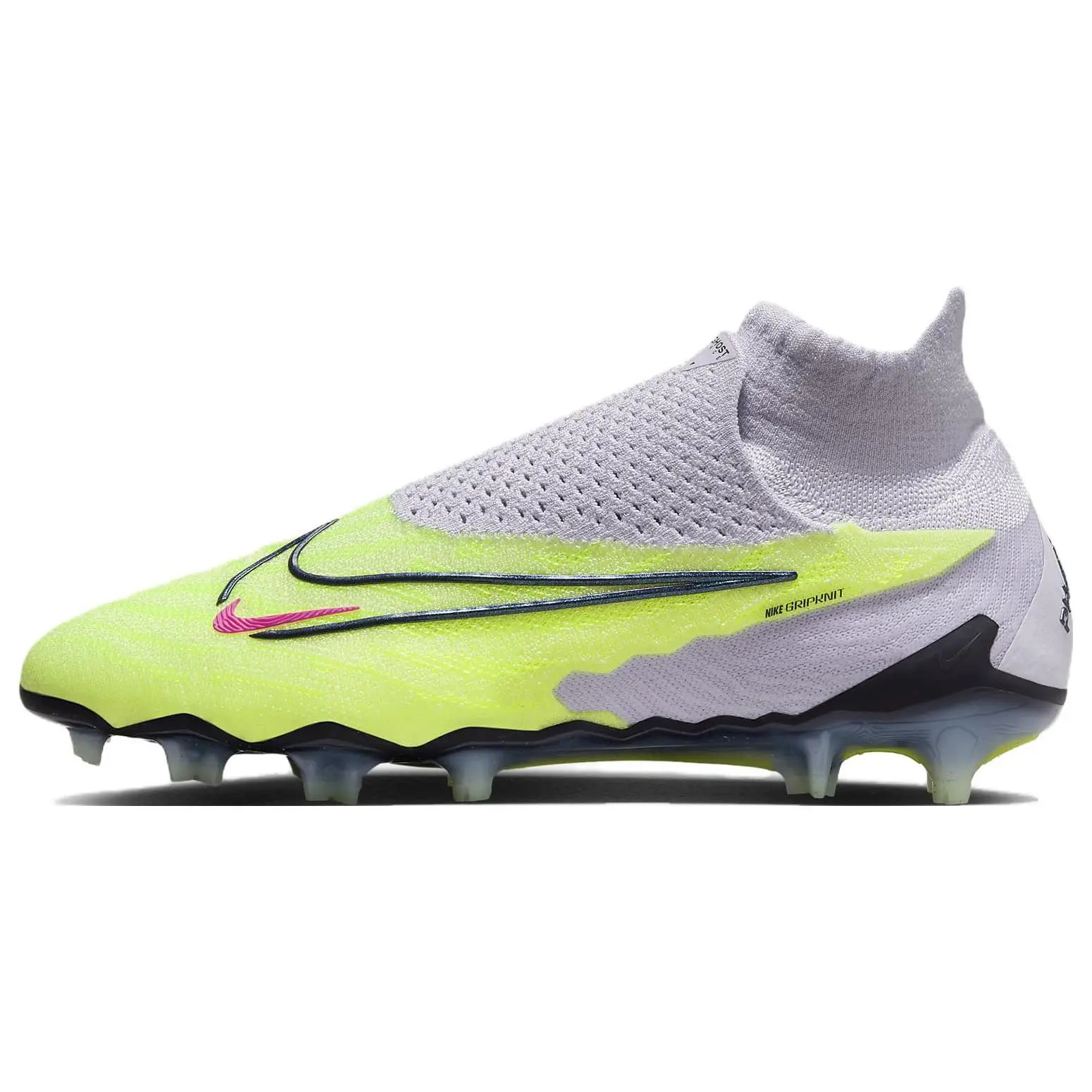 Nike Phantom Gx Elite Gripknit Df FG Barely Volt' Cushioned Durable Soccer Cleats Unisex DC9969-705