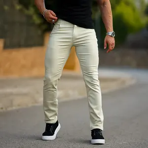 GINGTTO Men's Dress Pants Slim Fit Stretch Plain Chino Comfort Formal Pants for Men