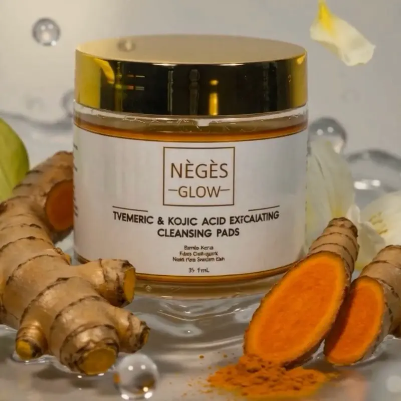 NÈGÈS Glow: Cleanser pads