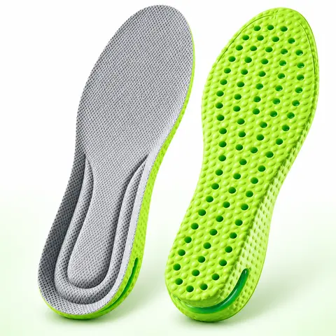 Air Cushion Height Increase Insoles for Men & Women, Soft Shock-Absorbing Breathable Shoe Inserts with Odor Control for Sneakers, Boots and Daily Wear