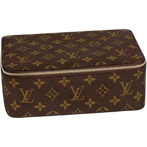 Louis Vuitton Monogram Canvas and Leather Tote Bag for Men, Brown