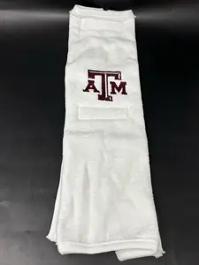 Texas A&M Aggies White Football College Game Towel Football Cotton New