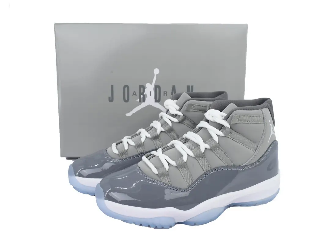 Men’s Cool Grey Patent Leather High Top Basketball Sneakers, Clear Crystal Sole Cushioned Casual Kicks, American Minimal Retro Street Hip Hop Vintage Platform Footwear