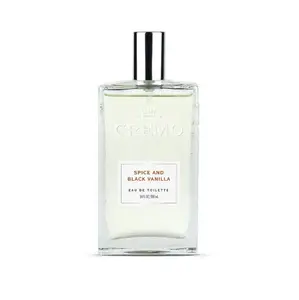 Cremo Spice & Black Vanilla Cologne Spray, Vanilla, 3.4 Fl Oz Perfume