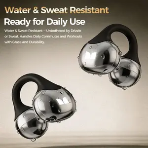 Monster Ear Buds - Headphones Bluetooth , Noise Isolation - 145H Playtime Wireless Earbuds Bluetooth 6.0, IPX5 Waterproof & Sweatproof Wireless Headphones, Headset Ideal Traveling Gadgets & Electronic Gifts for Men and Women