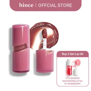 [hince Official Store] Raw Glow Gel Tint - Long Lasting Lip Gloss & Korean Lip Tint, Glossy Lip Stain Makeup, Non Sticky Dewy Finish | Kbeauty Glass Glow Lipstick