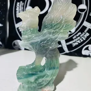 1count Natural crystal phoenix sodalite pink jasper fluorite