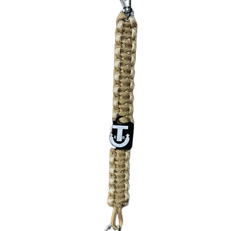 Handmade keychain representing the Rockin T ranch Logo Handmade keychain representing the Rockin T ranch Logo