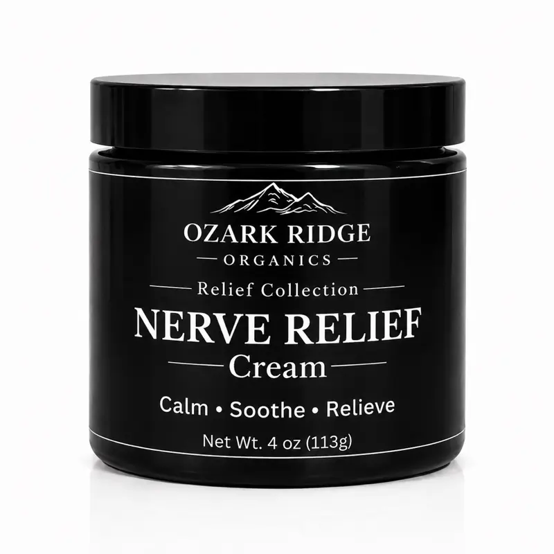 Nerve Relief Cream, Fast-Absorbing Body Moisturizer for Targeted Discomfort Relief (Beauty & Personal Care)