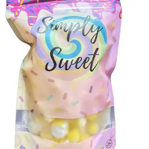 Freeze Dried Lemon Xplosion Puffs Candy Snack