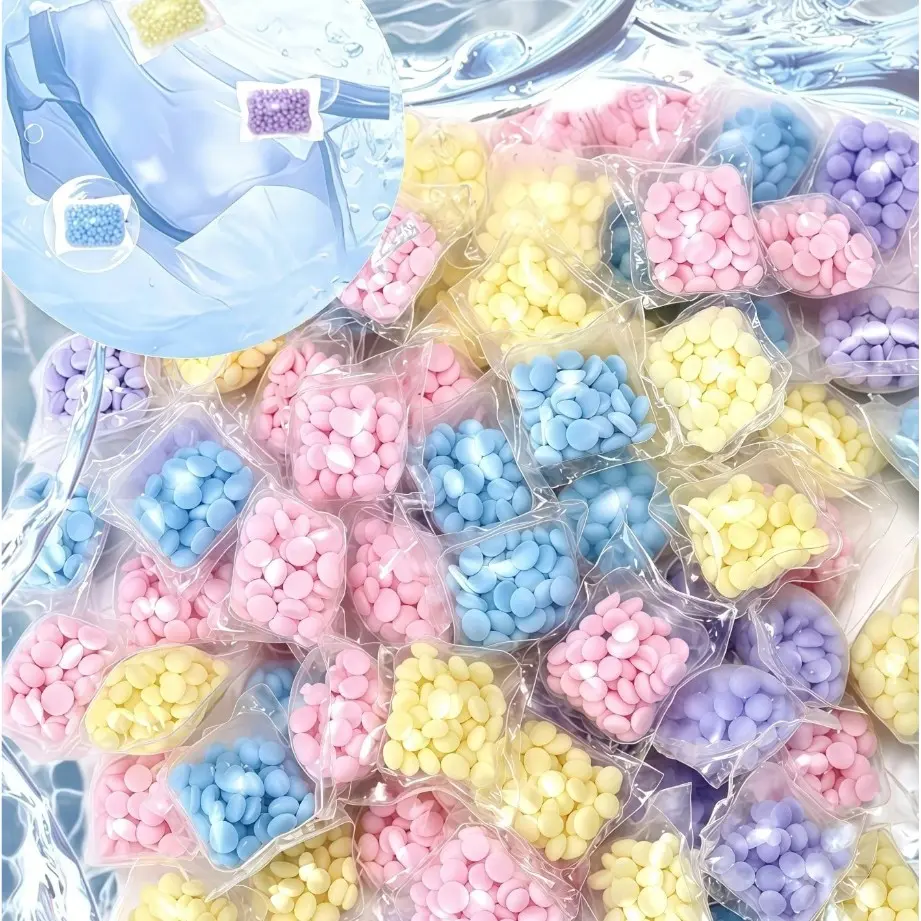 Laundry Scent Beads 145g/295g Bag, Laundry Scent Booster, Mixed Fragrance, Antibacterial Anti-Mite Fabric Softener, Long-Lasting Scented Laundry Detergent, Scented Detergent Balls