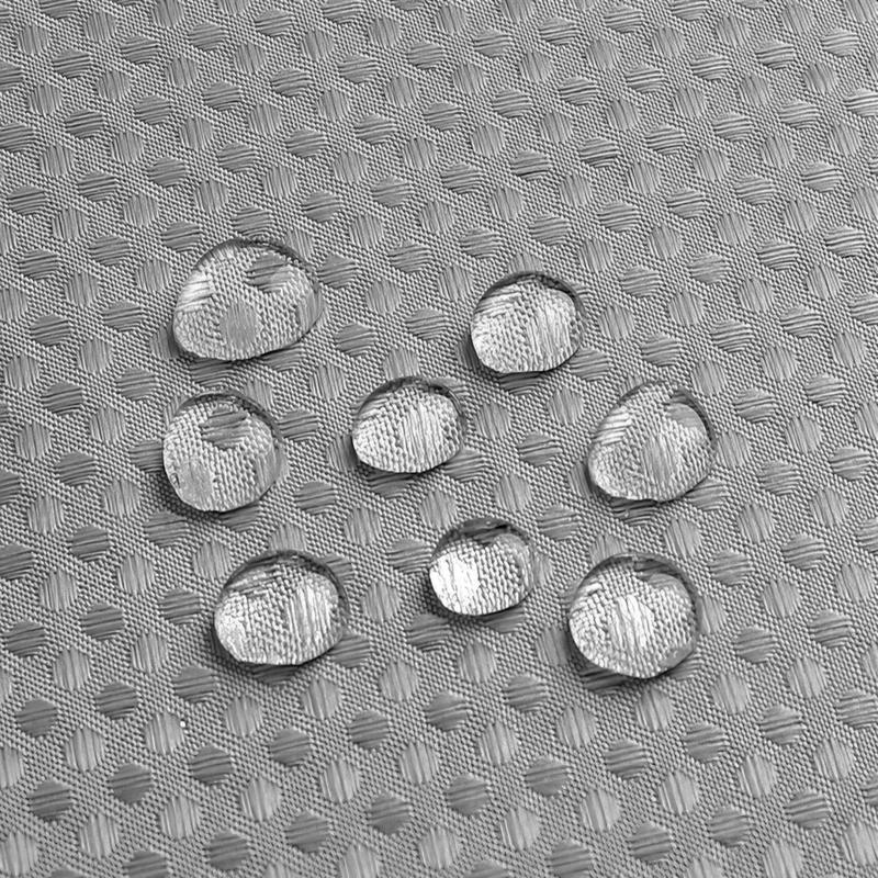 Waffle-Pattern Shower Curtain, Modern Waterproof Bathroom Curtain, Bathroom Accessory for Home, Hotel, Salon & Dormitory Decor #TOP PICKS