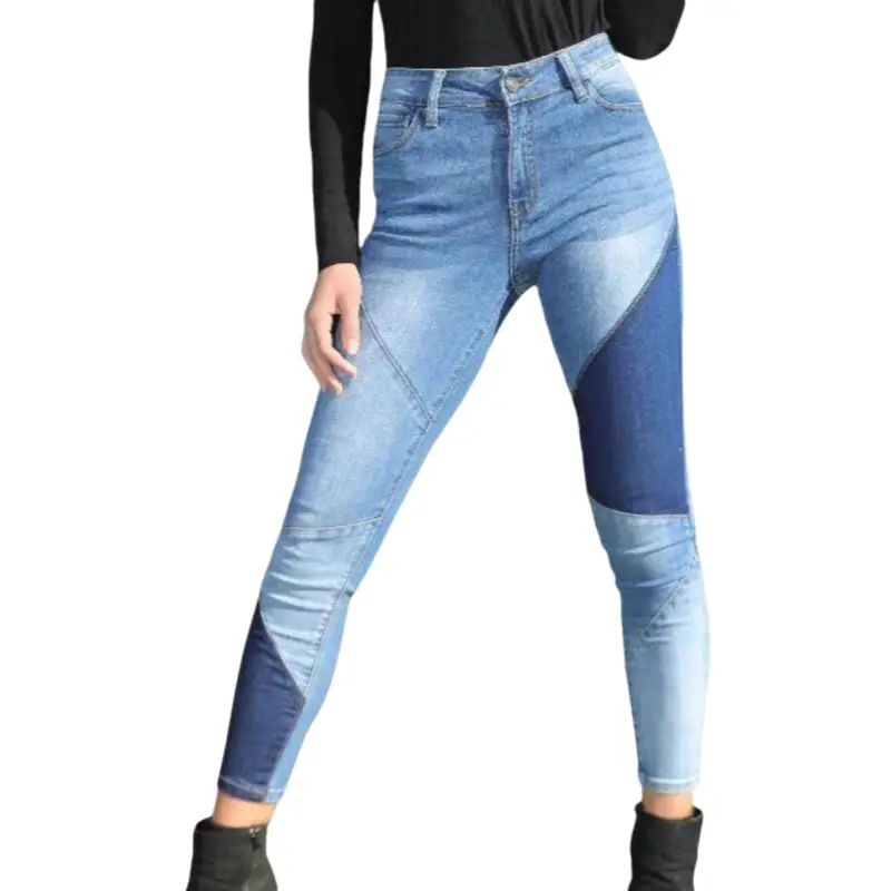 Super Comfort Stretchy Denim Bottom Pants High Waisted With Basic Button Closure Ideal For Everyday Wear BL450
