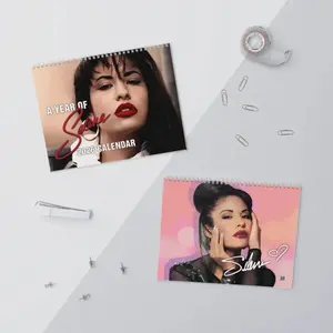 Selena Quintanilla 2026 Wall Calendar, A Year of Selena, Anything for Selenas, Tejano Queen Tribute, Vintage Fan Art Monthly Calendar, Latin Music Icon Gift, Collectible Decor for Fans