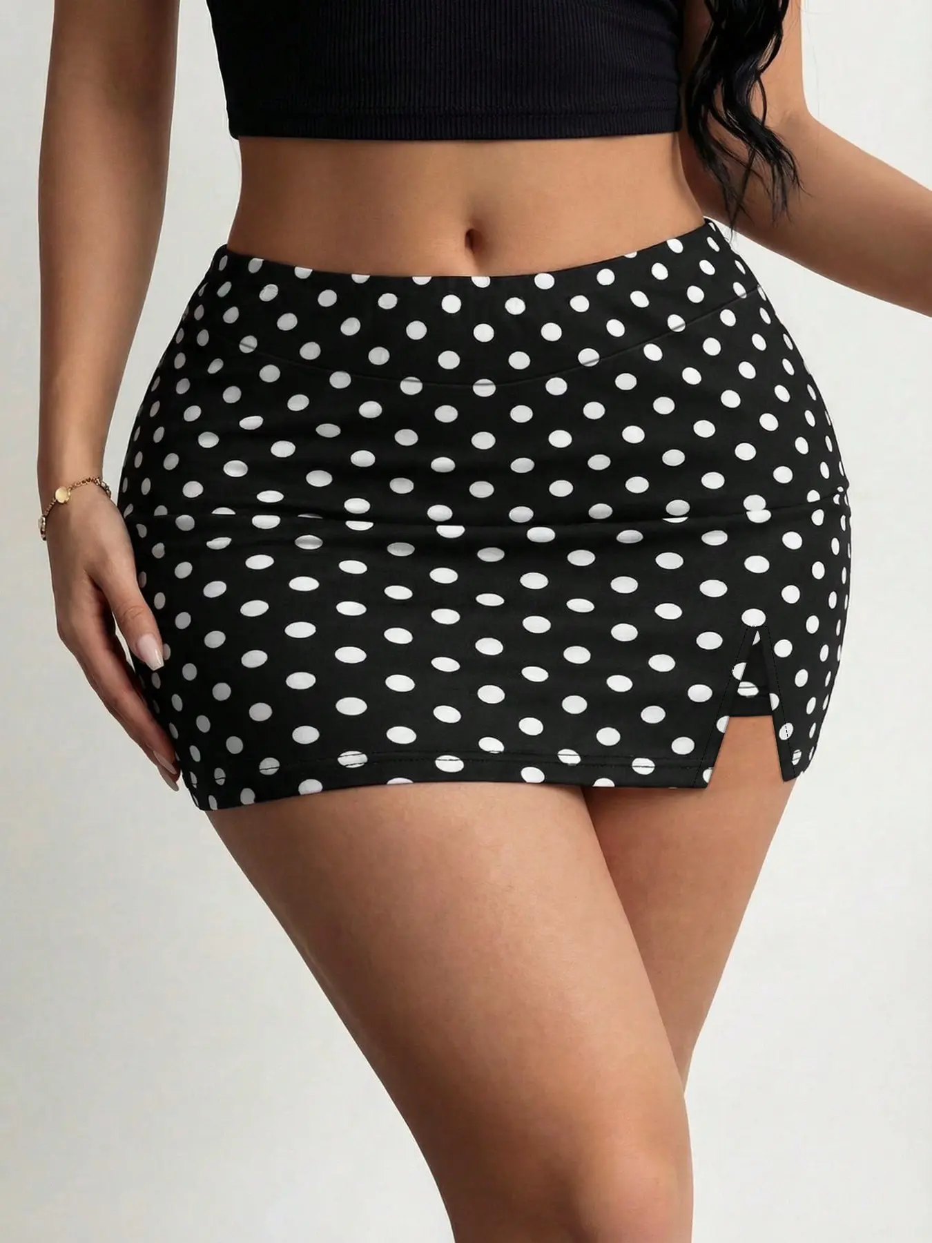 forever 21 polka dot skirt - TikTok Shop
