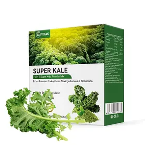 Organic 4-in-1 Green Superfood Blend | Premium Kale + Moringa + Barley Grass + Natural Sweetener | Plant-Based Nutrition Vitamin Supplement Healthcare Dietary