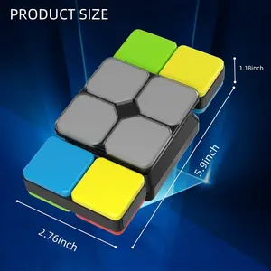 Parent-Child Interaction Cube |Family Game Night STEM Educational Toys,Interactive Intelligence Games, Children'sEducational Toys, Holiday Gifts LED LightCube, Brain Training Toys, Children's PartyToys, Children's Stress Relief Toys,Anxiety Fidget Cube