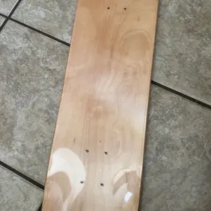 Blank Skateboard Decks, Premium 7 Ply Maple Wood Construction, Strong Durable Deck with Stable Pop, Smooth Sanded Surface Ideal for DIY Painting Custom Art Graphics, Available in 7.75 8.0 8.25 Inch, Suitable for Beginners Artists Pro Skaters