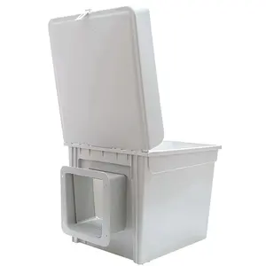 Privy Kitty Mounted Cat Litter Box