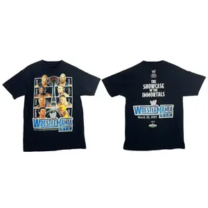 [SALE UP TO 45%]Wrestlemania XIX The Showcase of the Immortals March 30 2003 T-shirt Reprint  , Graphic Tee, Gift For Him, Gift For Fan, Gift For All