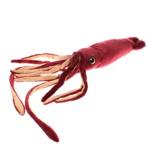 65cm Simulation Cuttlefish Plush Toys Giant Squid Stuffed Toys Cute Sea Animal Plush Dolls For Kids Christmas Gifts