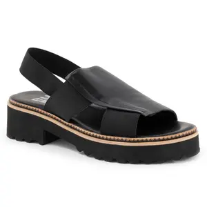 Bueno Leather Sandals with Backstrap - Amy