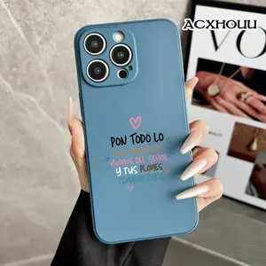 Stylish Soft Case for iPhone11/12/13/14/15/16/plus/promax/x/xs/xr/xsmax Case Commit Everything To The Lord Spanish Lightweight, Anti-Scratch, Perfect for Everyday Use