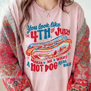 You Look Like the 4th of July Shirt ~ Unisex Apparel Printed In The USA Clothing Womenswear Casual Top Athletic Boho Chic