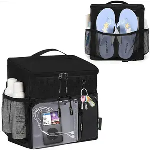 Unisex Large-Capacity Hanging Toiletry Bag — A Waterproof Hygiene Organizer Featuring an Extra-Large Swivel Hook Sturdy Zippers and Dedicated Storage Compartments for Toiletries