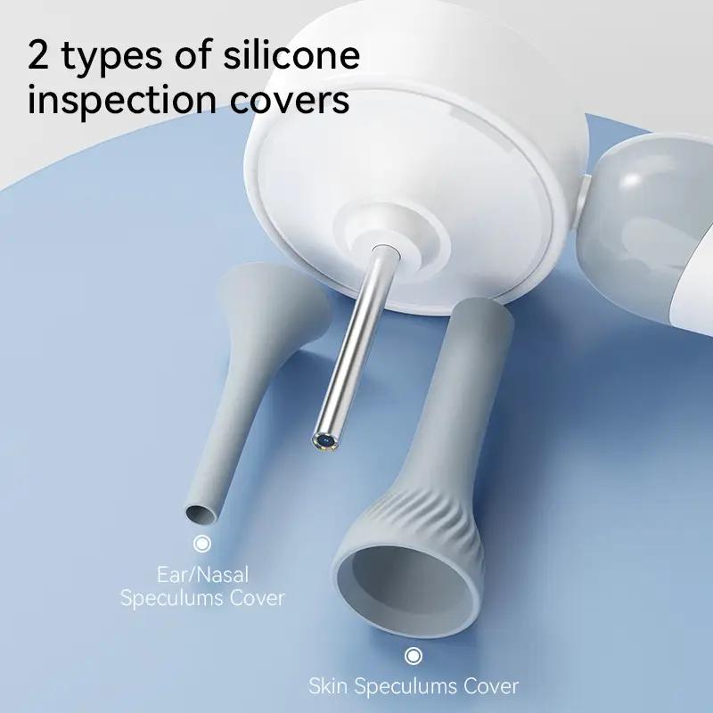 HD Visual Ear Wax Removal Tool, Otoscope Camera Ear Cleaner with LED Light, Safe Ear Cleaning Kit for Adults, Kids, Pets