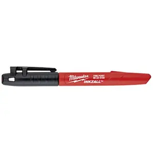 Milwaukee 48-22-3100 Fine Point Marker Counter Display Black, Pack of 36