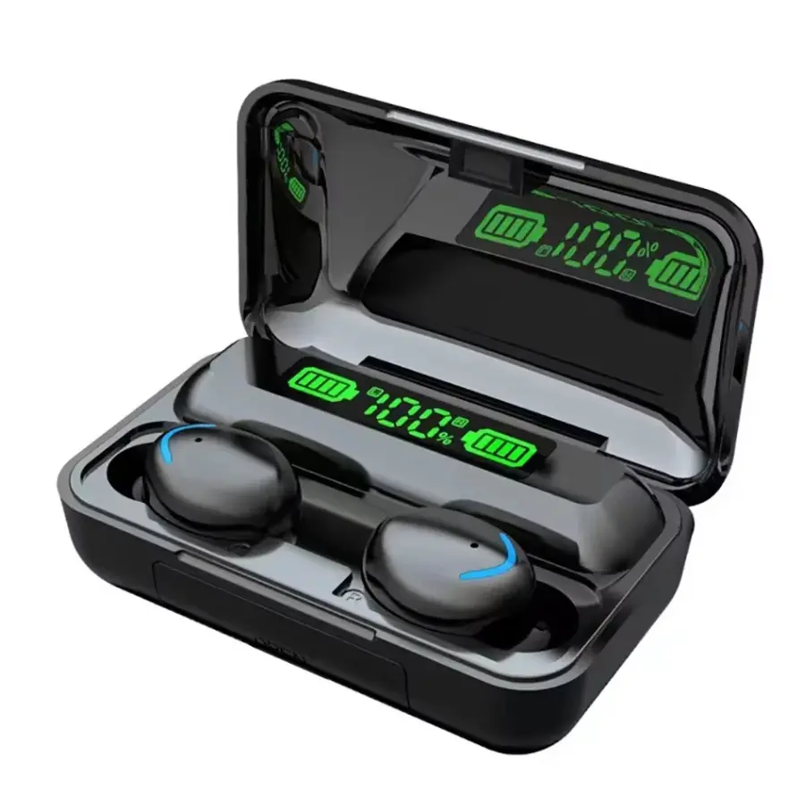 F9 Wireless Earphones Bluetooth TWS LED Dislpaly  Headset  HD Calling CVC 9.0 Noise Reduction Headphones