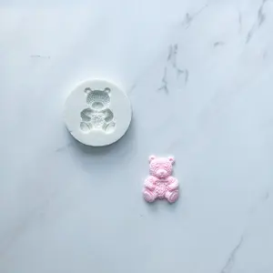 TEXTURED TEDDY BEAR MOLD
