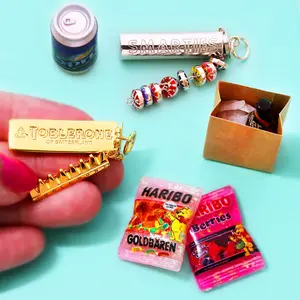 Swiss Chocolate Charm Gold