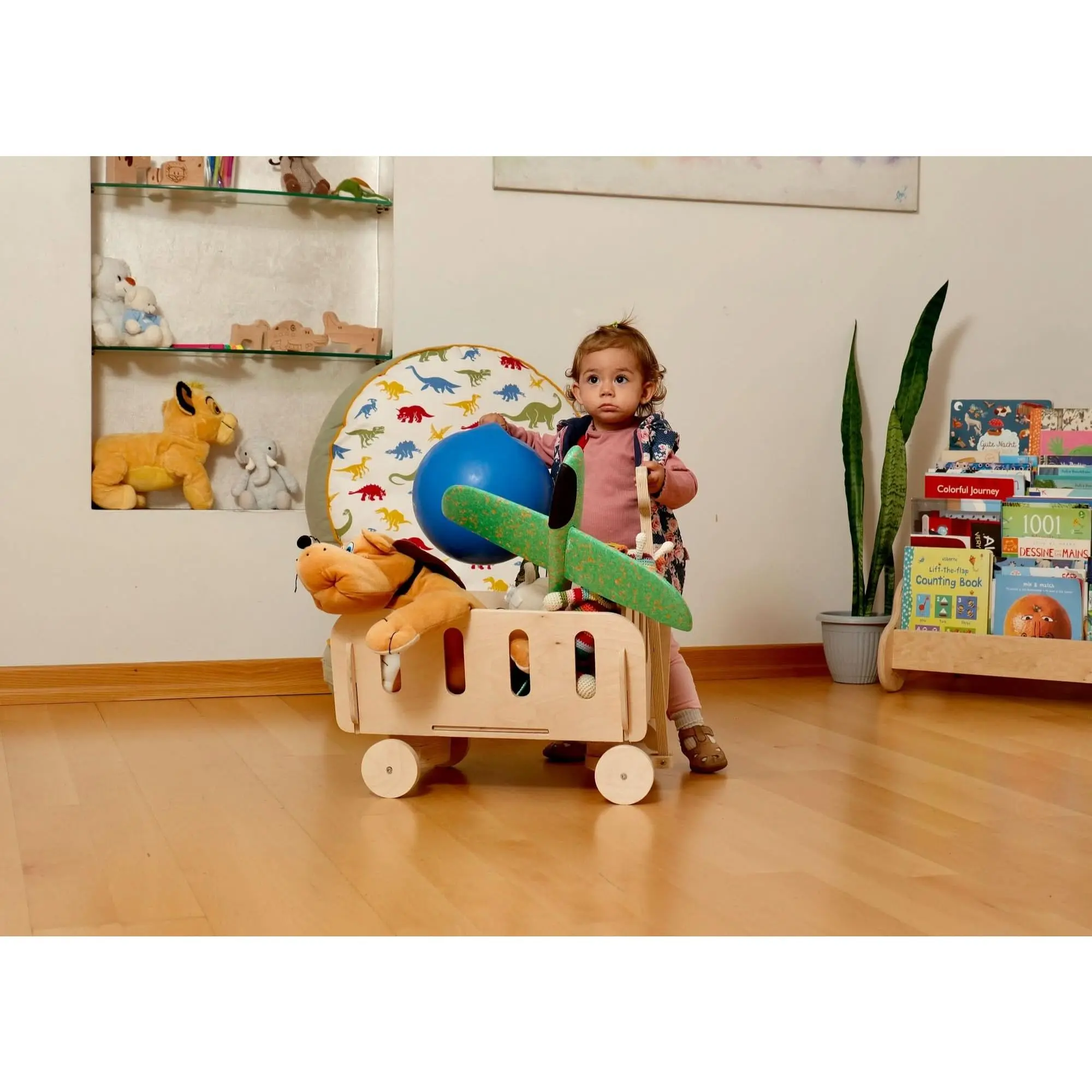 Montessori Toy Storage: Eco-Friendly Nursery & Playroom Chest