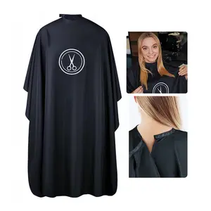 Professional Large Hairdressing Cape for Men & Women, Waterproof Adult Salon Use, Stylish Barber Gown for Haircut Services, Barber Equipment