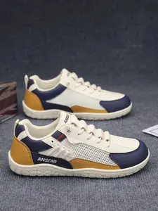 Summer Mesh Casual Shoes with Colorblock Design, Breathable and Comfortable, Soft Cushioned Sole, Anti-Slip, Ideal for Daily Wear and Light Activities, Sneaker