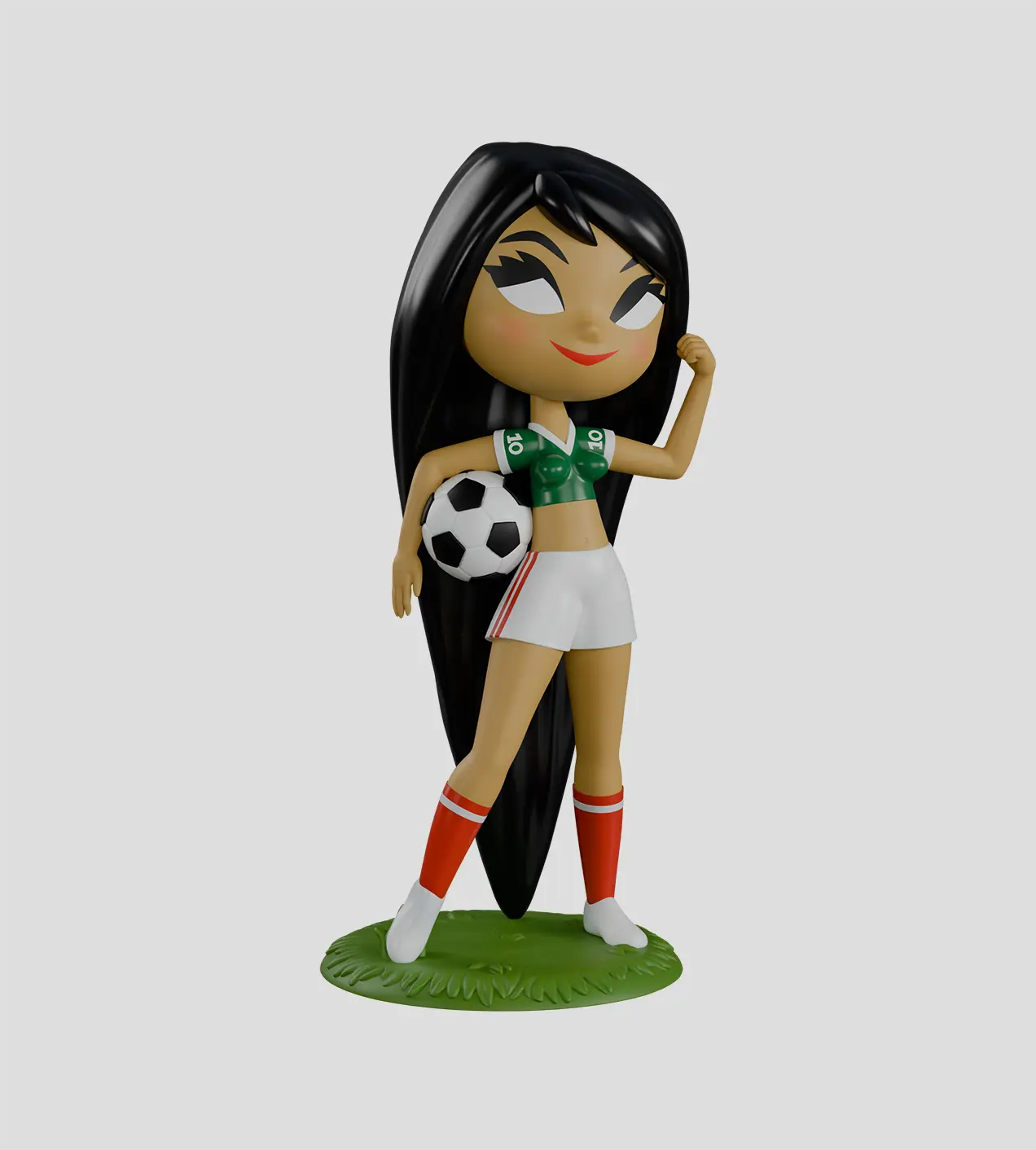 Kaleidos Creative x Sandra Equihua - Chikitas! ChikitiBoom "Mexico" - Limited Edition 500 - 7.34in. Art Vinyl - Collectible Toy - World Tournament Exclusive