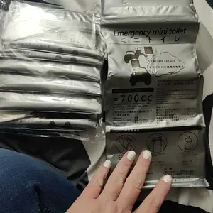 Moodooy Disposable Emergency Urinal Bag, Portable Camping Pee Bags, Travel Pee Bags, Traffic Jam Urine Bag, Vomit Bags for Men Women Kids