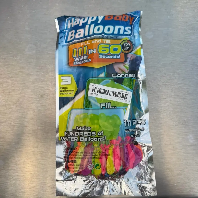 Happy water balloons Happy water balloons