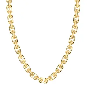 14k Yellow Gold Women's 24" Chain Necklace 42 Grams 8.5mm Thick