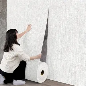 Self-Adhesive Xpe Wallpaper Roll, Waterproof & Oilproof Wall Covering, Ideal for Home Decoration, Versatile Use in Various Rooms