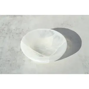 Round Selenite Charging Bowl