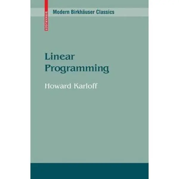 USED-Linear Programming (Progress in Theoretical Computer Science) by Howard Karloff (Hardcover)