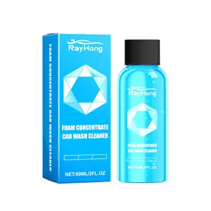 Car Wash Liquid 60ML Foam Paint Care Dirt Removal Cleaning Solution, Car Detailing Soap for Auto Exterior Maintenance