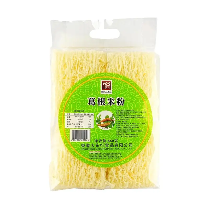 LIU YU DA DONG HANG Kudzu Root Noodles (Ge Gen Mi Fen) - 660g Pack | Versatile Rice Noodles for Soups, Stir-fries, and Salads