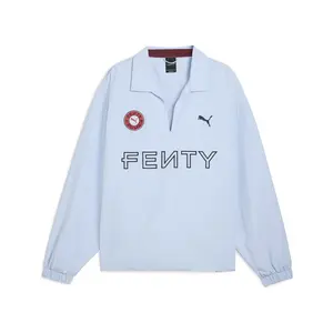 PUMA Mens Fenty X Nylon Drill  Casual Tops Casual - Blue