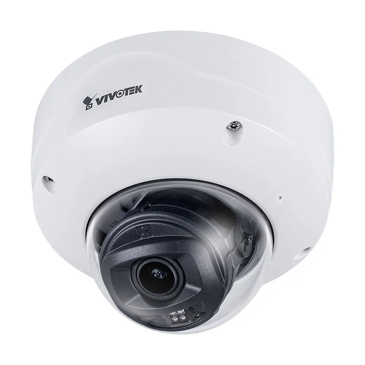 Vivotek V-Series FD9167-HT-V2 2MP AI Digital Indoor Network Dome Camera - Safety & Protection Surveillance Camera with Night Vision, Easy Installation, White