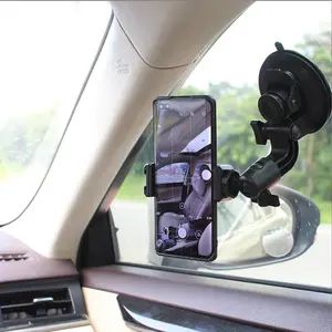 Universal Car Phone Holder Mount, 360° Rotation Dashboard Phone Clip, [Upgrade Stable Grip] Never Fall, Fits All 4-6.5" Phones (iPhone, Samsung, Google) - Universal Car Mount for All Vehicles & Positions