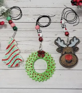 Christmas Freshies | Christmas Tree Car Freshies| Reindeer Car Fresheners| Christmas Wreath Car Air freshener| Holiday Freshies | Christmas Lights Freshies